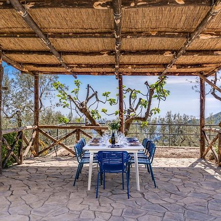 Villa Rusinella Minimalist Retreat With Sea Views Massa Lubrense Extérieur photo