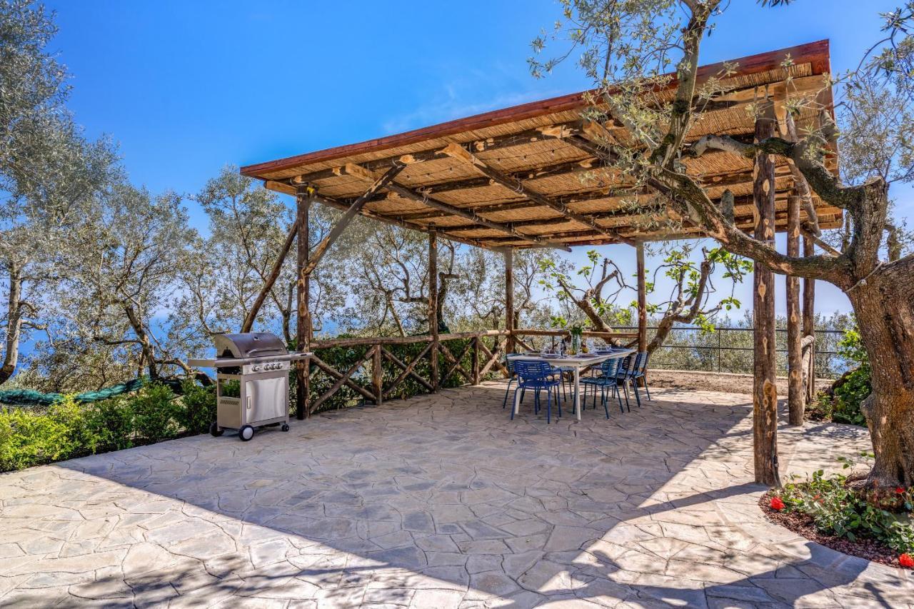 Villa Rusinella Minimalist Retreat With Sea Views Massa Lubrense Extérieur photo